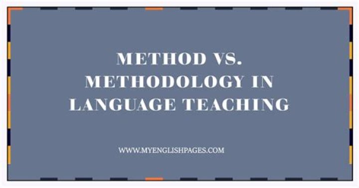 What is the Difference Between Method and Methodology
